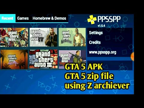 Gta 5 For Ppsspp Gold